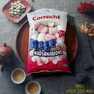 Kẹo Marshmallows trắng hồng 120g