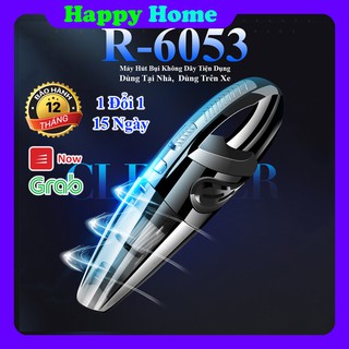 [HH] MÁY HÚT BỤI Mini CẦM TAY Đa Năng Xe Hơi Ô TÔ và Gia Đình - Máy R-6053 - Happy Home -