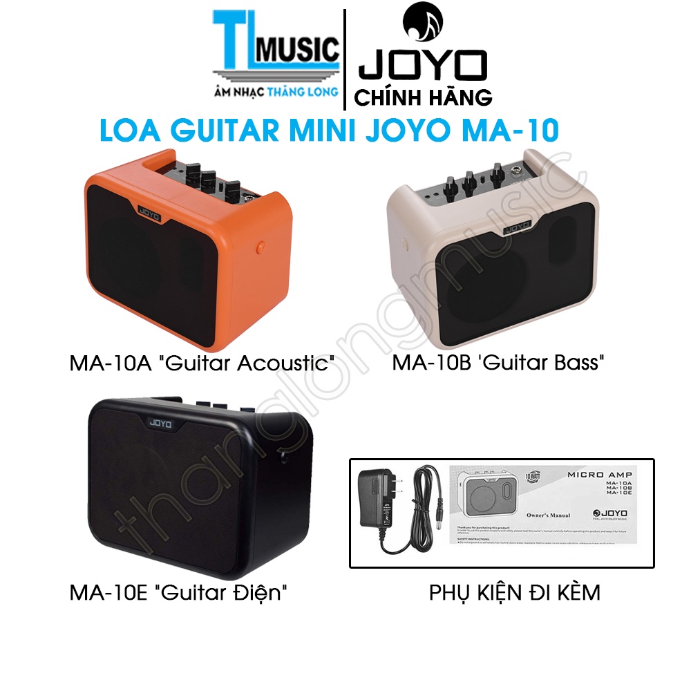 [Chính hãng] JOYO MA-10A, MA-10B, MA-10E - Ampli (loa) guitar acoustic, Electric và Bass