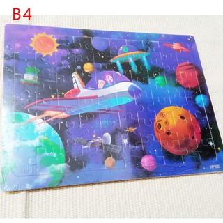 Tranh ghép 80 miếng cho bé trai - xếp hình tranh 80 miếng - ghép tranh