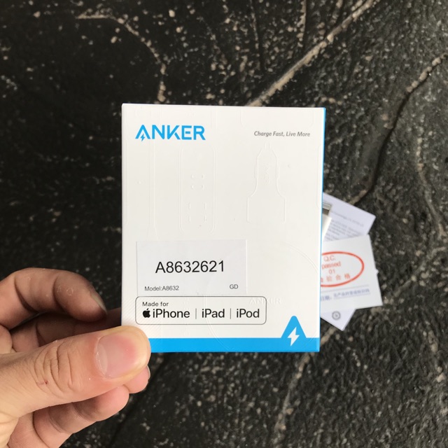 Cáp Anker PowerLine II USB-C to Lightning 0.9m - Chính Hãng