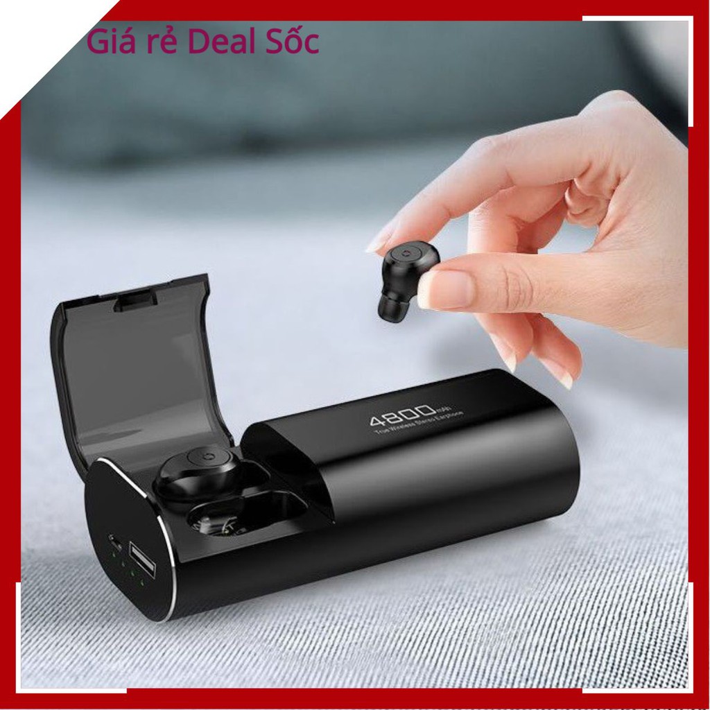 Tai nghe Bluetooth Không Dây Nhét Tai Kiêm Sạc Dự Phòng Amoi S11 TWS Nâng Cấp Hơn i7, i9, i12, F9, F9 Pro serashop01
