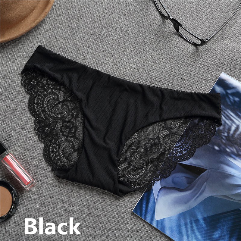 Quần lót vải ren không đường may thời trang quyến rũ cho nữ size m-xxl