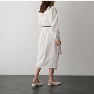 🌸 Váy sơ mi vạt lệch (kèm belt)