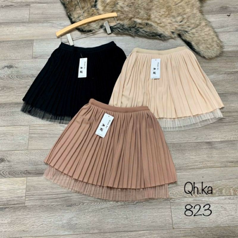 Chân Váy Xếp Ly Chân Ren Siêu Cấp..099..Cao Cấp { Bán Sỉ } | BigBuy360 - bigbuy360.vn