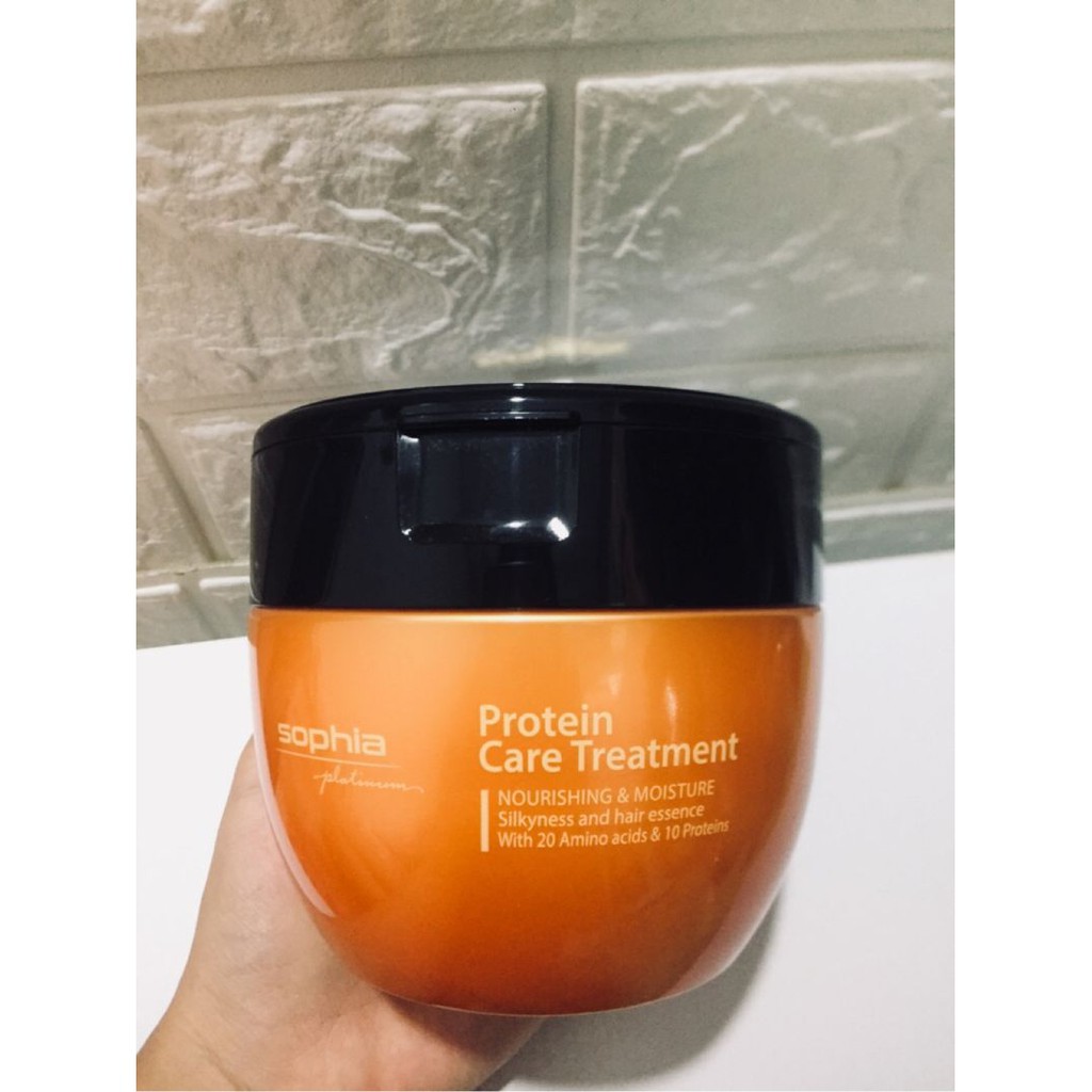 ủ tóc Sophia Platinum Protein Care Treatment siêu dưỡng Hàn Quốc 500ml