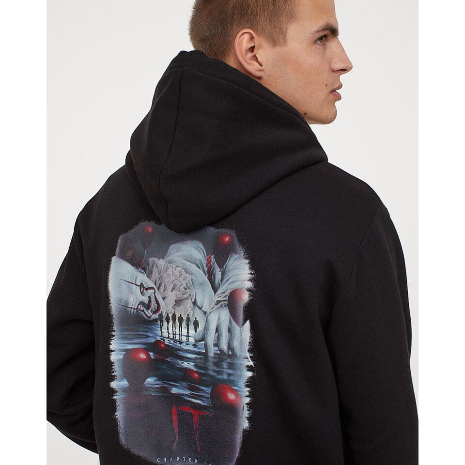 Áo Hoodie Hnm H & M Never Ending / It Joker