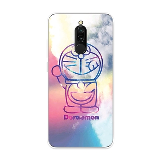 Ốp Lưng Xiaomi Redmi 8 8A Note 8 Pro TPU mềm Case Doraemon