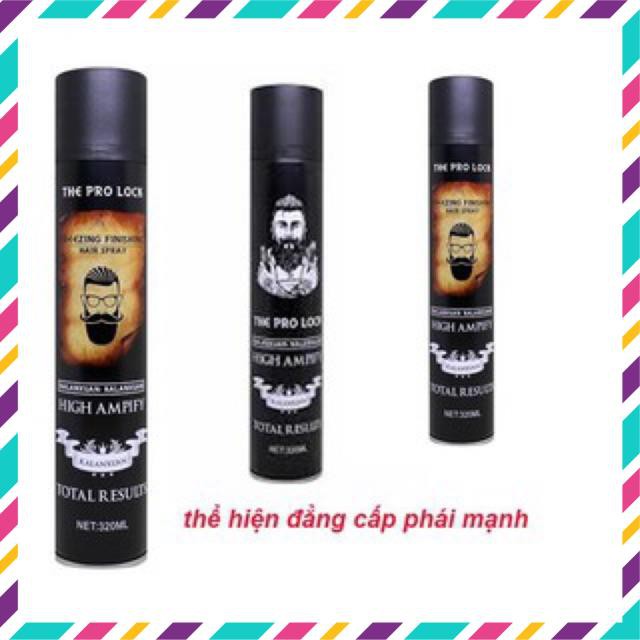 [Hàng Chính Hãng] Gôm xịt tạo phồng, dày dặn cho tóc The Pro Lock