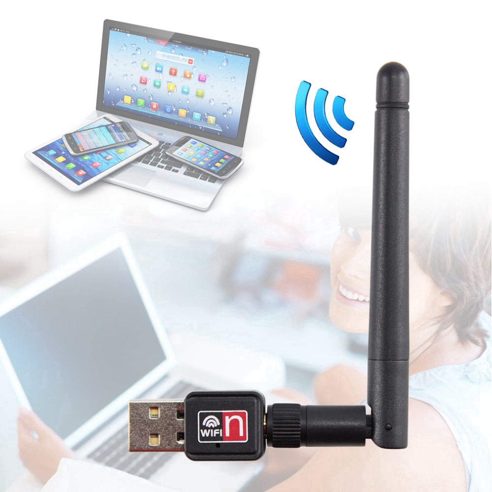 USB anten phát Wifi 150Mbps 802.11n / g / b LAN