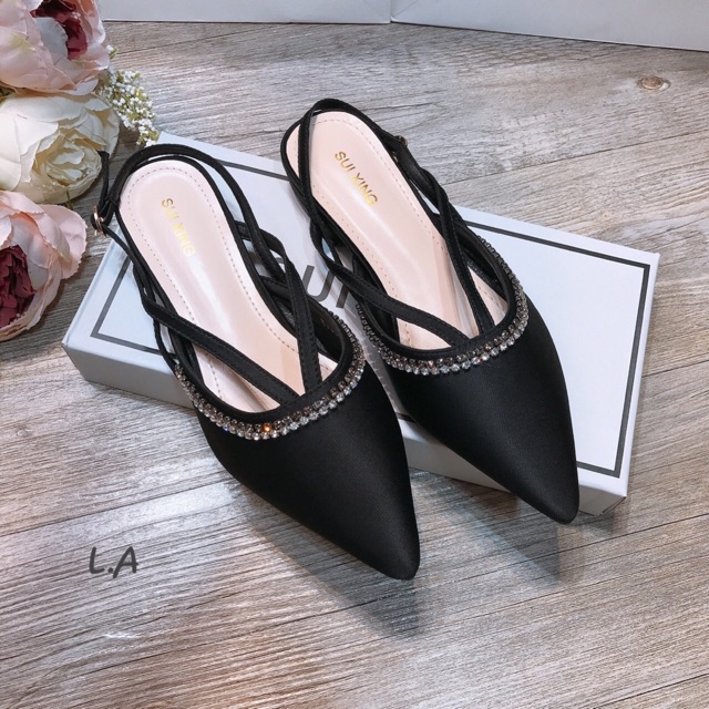 Sandal viền đá bệt fullbox
