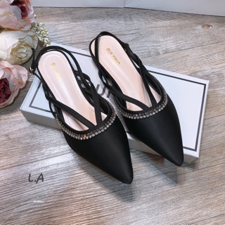 Sandal viền đá bệt fullbox