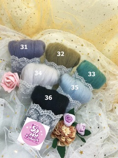 [Nguyên liệu len chọc] 43 màu len chọc cơ bản