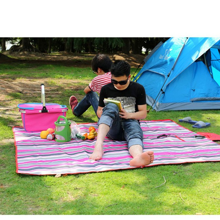 Thảm Trải Đi Du Lịch Gấp Gọn Picnic Dã Ngoại - Bạt Trải Nền Đi Chơi Phượt Theo Hội Nhóm