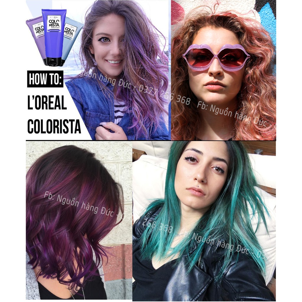 Thuốc nhuộm tẩy tóc syoss Loreal colorista, la riche directions Đức nhuộm tạm thời - Nguồn hàng Đức | BigBuy360 - bigbuy360.vn