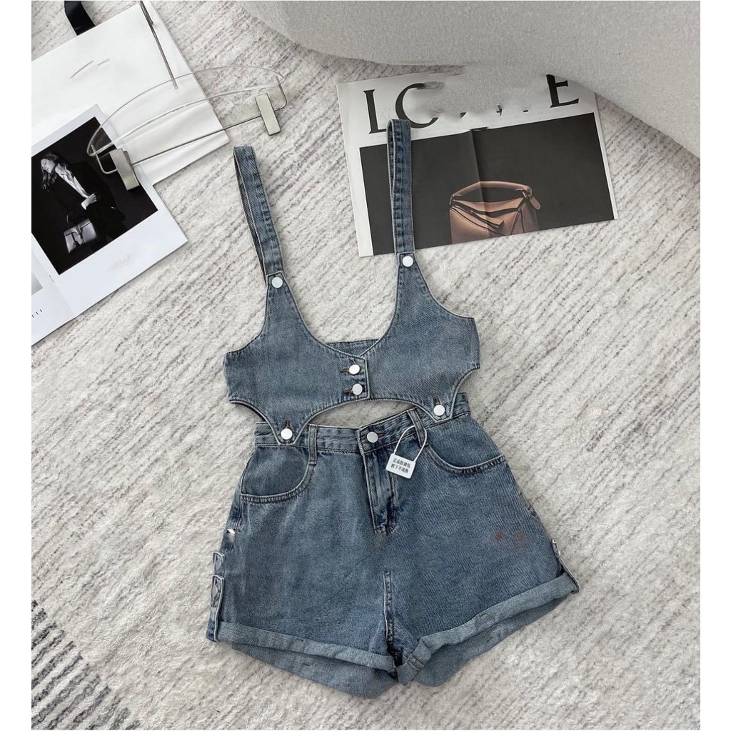 SET YẾM SHORT JEAN BÒ
