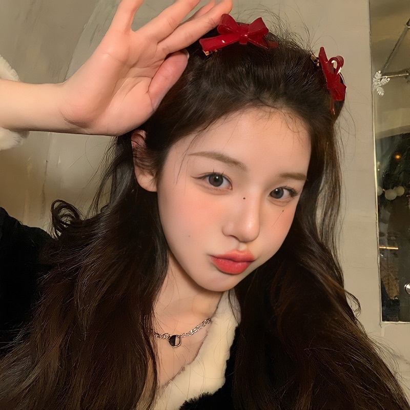 Kẹp Nơ Đỏ - KEP1186