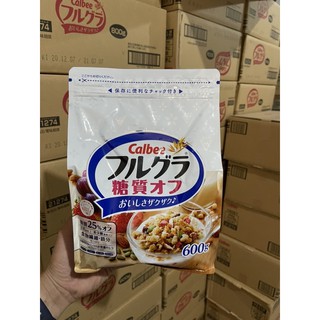 Date 5/2024🔥Giảm 25% đường🔥 Ngũ cốc Calbee trắng 600g
