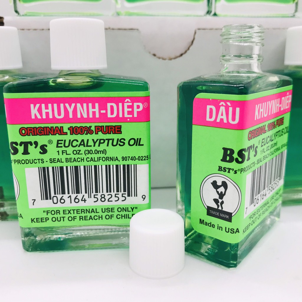 Dầu Khuynh Diệp Eagle Brand BST's Eucalyptus Oil 30ml Của Mỹ (Chuẩn USA)