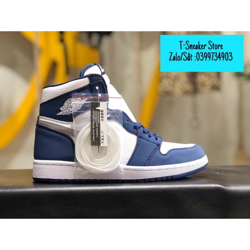 [Giày Jodan 1 High Xanh Navy Full PK[Box&Bill]⚡️Giày thể thao/Sneaker Nam Nữ‼️ | BigBuy360 - bigbuy360.vn
