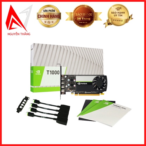 Vga card màn hình Nvidia QUADRO Leadtek T1000 8G 1Fan GDDR6 (mDPxa) chính hãng