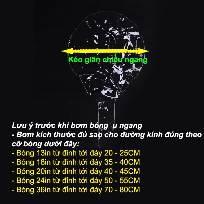 Vỏ Bong Bóng Trong Suốt Jumbo, Bóng Galaxy Đã Kéo Giãn Sẵn Loại Tròn