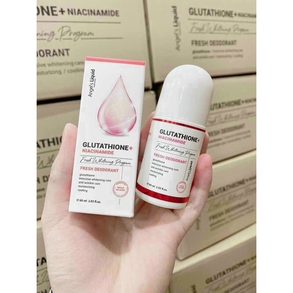 LĂN NÁCH MỜ THÂM DƯỠNG TRẮNG DA ANGEL’S LIQUID GLUTATHIONE