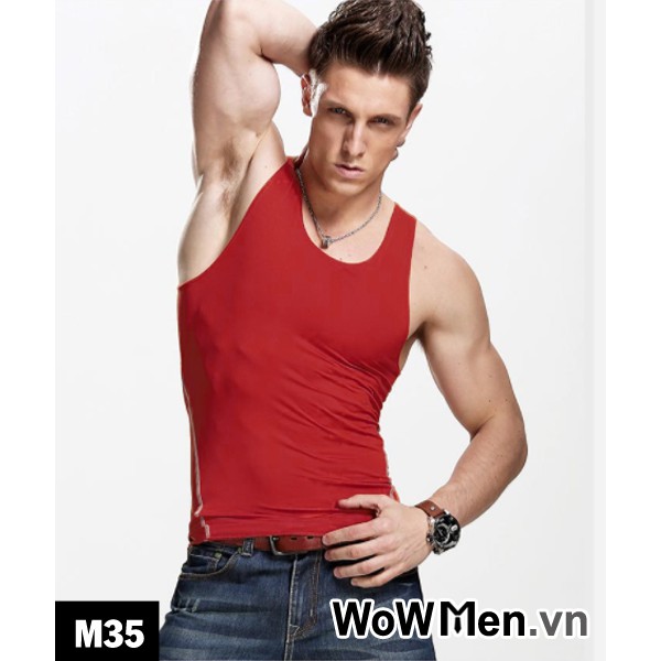 [Mã SKAMLTSM9 giảm 10% đơn 99K] Áo Ba Lỗ Tanktop Nam Ôm Body Tập Gym Thể Thao Đẹp Co Giãn 4 Chiều Chất Lượng Tốt