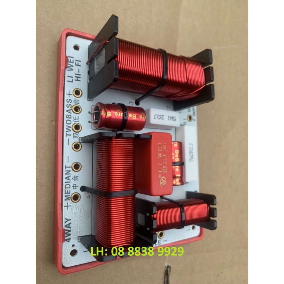 MẠCH PHÂN TẦN 3 ĐƯỜNG TIẾNG LWA400 - 1 BASS 1 TRUNG 1 TREBLE - GIÁ 1 CÁI