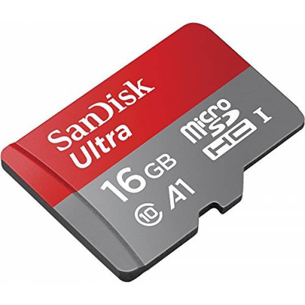 k89 Thẻ nhớ MicroSDHC SanDisk Ultra A1 16GB Class 10 U1 98MB/s - box Hoa (Đỏ) 1