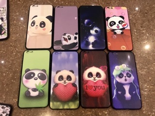 Ốp lưng bé gấu trúc cute in nổi