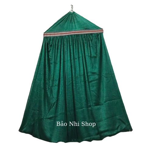 Võng lưới 2 lớp loại dài 2m45 x 1m5 , cán thép 60cm , nặng 1kg2 , dành cho khung nữa cầu vòng , khung đặt cỡ dài 2m5