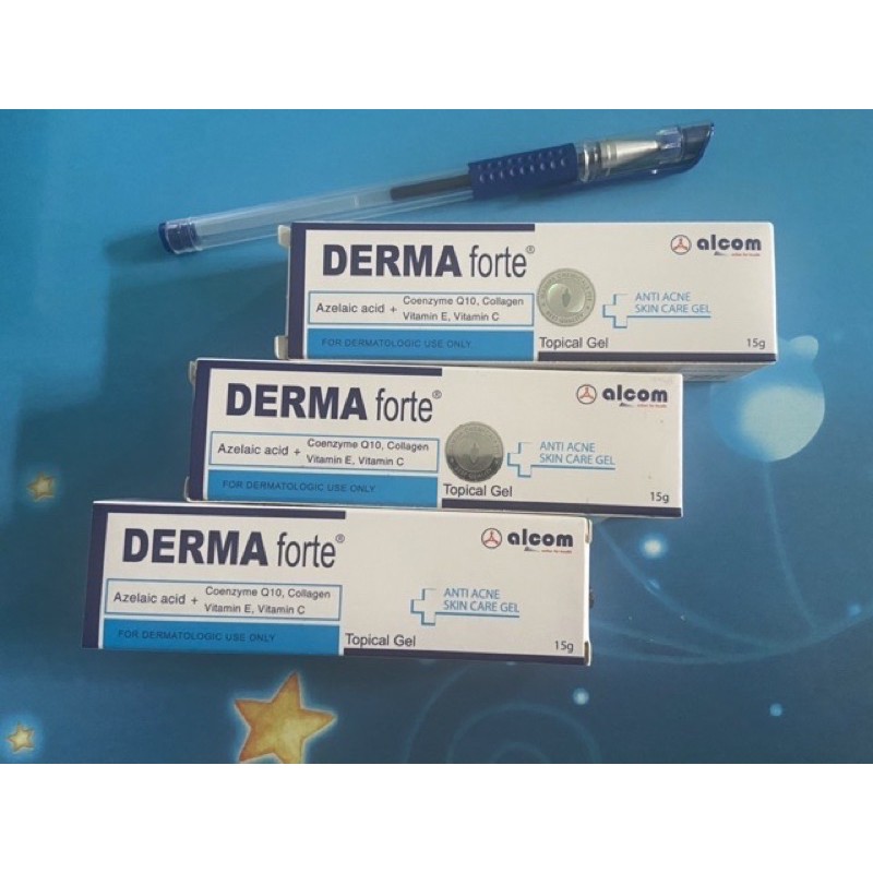 (CHÍNH HÃNG) GEL DERMAFORTE 15g- Hỗ trợ giảm mụn viêm, giảm thâm, làm sáng da