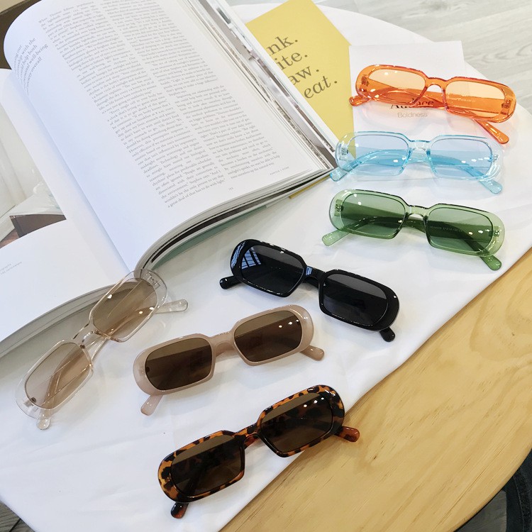 Kính Mát Gọng Nhỏ Phong Cách Hip Hop Dành Cho Nam Và Nữ