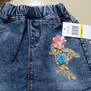 Quần bò giả váy trẻ em