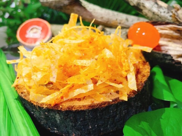 Bánh tráng ABI bánh tráng phơi sương vị trứng muối không pha tạp pha loãng túi zip gói 50g thực phẩm và đồ uống