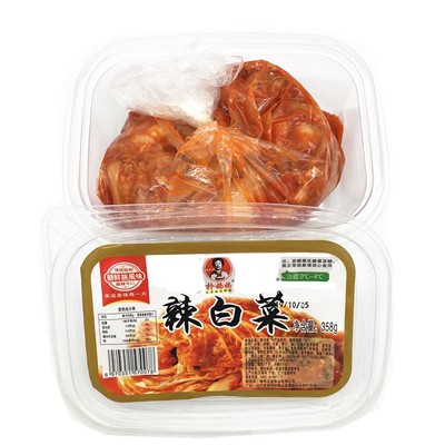 Pak Mom Cải bắp cay 358g * 5 hộp kim chi Hàn Quốc xác thực Cải bắp cay bắc Triều Tiên Cải bắp cay phong cách Hàn Quốc