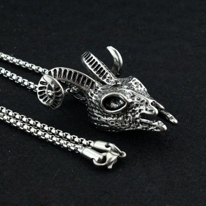 Vòng cổ Kim Loại Mặt Hình Đầu Động Vật Thời Trang