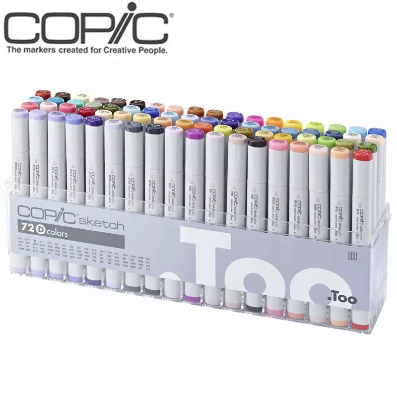 Marker Copic Sketch bản quốc tế 72 màu