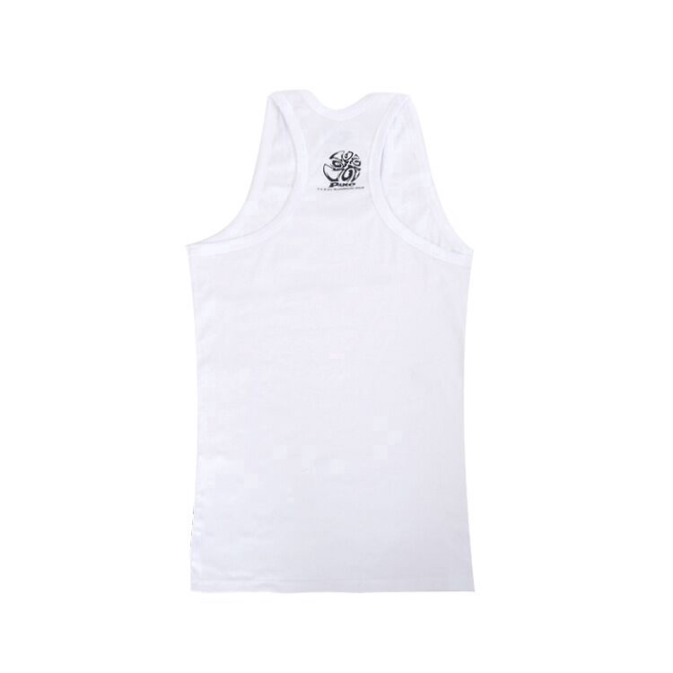 IELGY Men's Tank Top Cotton Boat Neck Printed Personality Patterns For Men