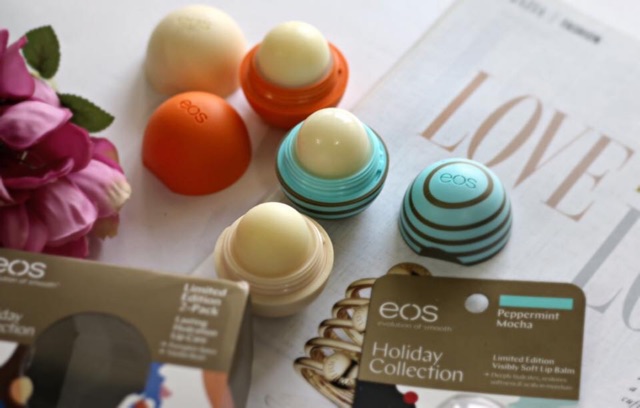 🎗Son dưỡng EOS Limited Edition Holiday Collection mùa lễ hội🎗