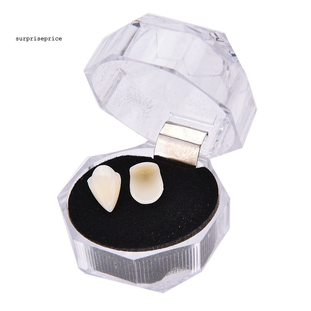 Set 2 răng nanh ma cà rồng độc đáo để trang điểm trong lễ hội Halloween