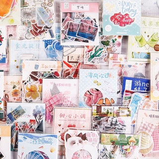 Set 40 sticker trang trí dễ thương 20 mẫu sáng tạo