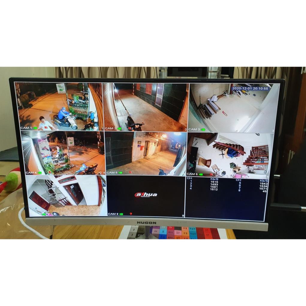 Bộ đầu thu ghi hình camera IP - analog DAHUA 1000GB  4 mắt analog 2.0mpx tặng 60m dây chính hãng DSS bảo hành 2 năm | BigBuy360 - bigbuy360.vn