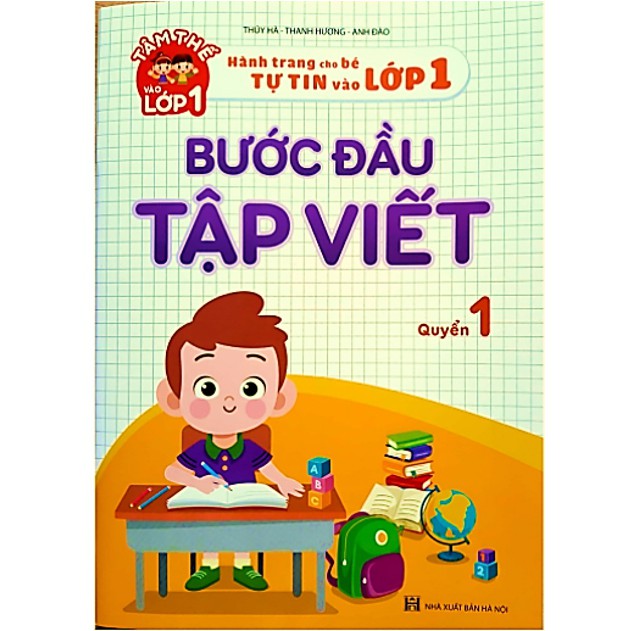 Sách - Combo Bước đầu tập viết quyển 1 và quyển 2