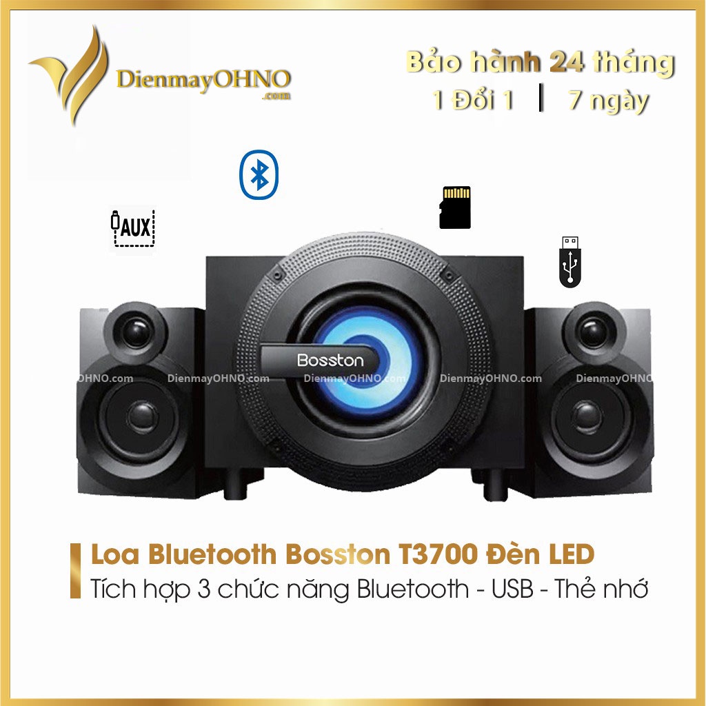 Loa Máy Tính Để Bàn Bộ Loa Vi Tính Bluetooth Bosston T1800 Loa PC Laptop