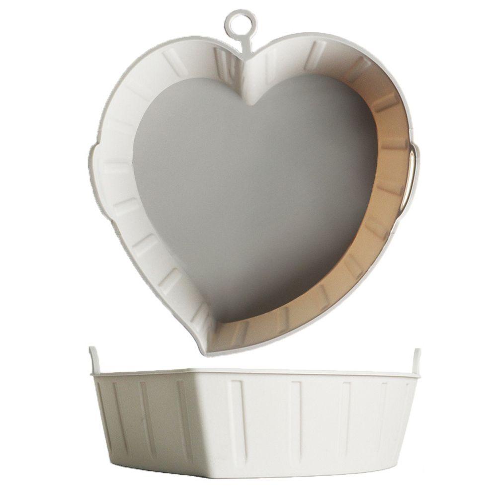 YNATURAL Nồi Nướng Bánh Pizza Hình Chiếc Lá Bằng Silicone Mềm Tái Sử Dụng Linh Hoạt