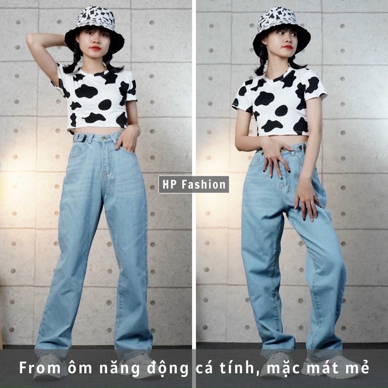 ÁO BÒ SỮA TAY NGẮN CROPTOP