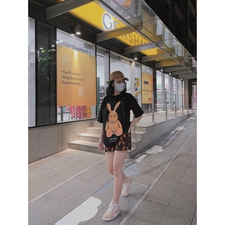 Bộ thun cotton thỏ siêu dễ thương