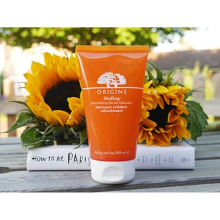 Origins Sữa Rửa Mặt Sáng Da, Tẩy Da Chết Ginzing Refreshing Scrub Cleanser 15ml